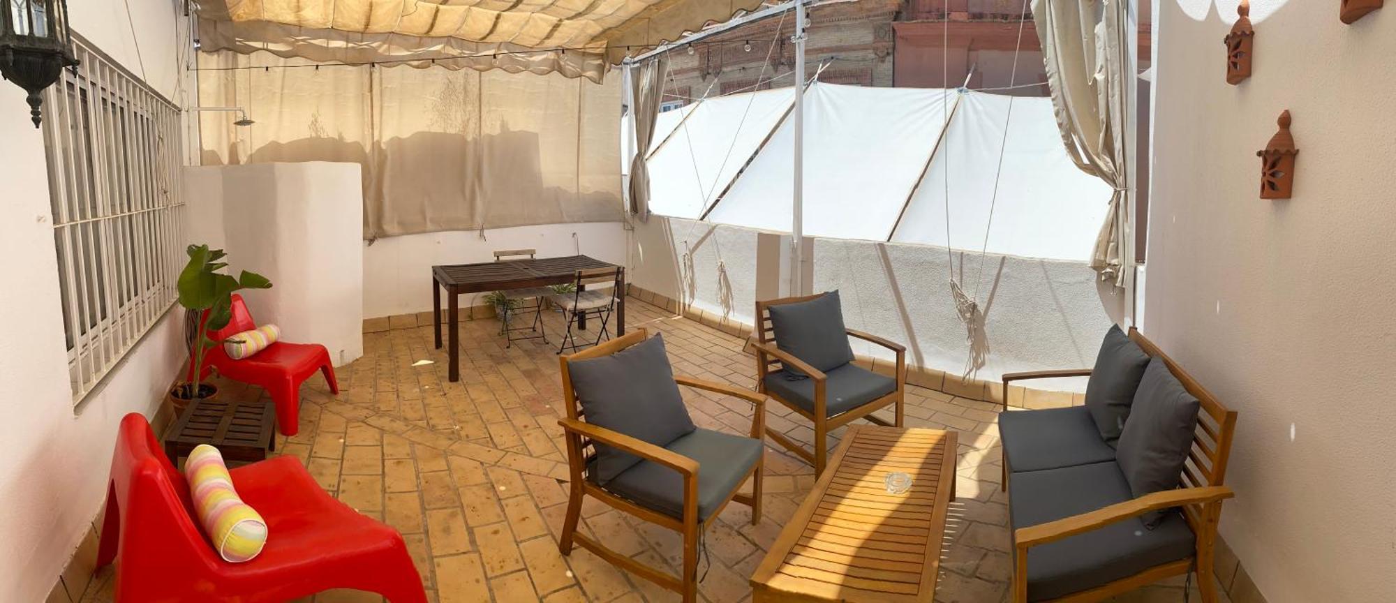 City Center Penthouse Sevilla Bagian luar foto